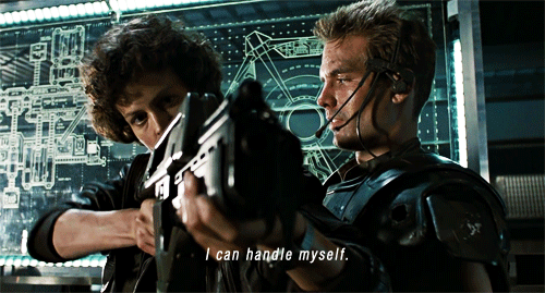 Ripley can handle it herself
